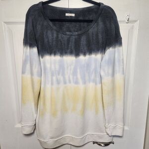 Maurices Womens Tie-Dye Cotton/Polyester Crewneck - Size XL
